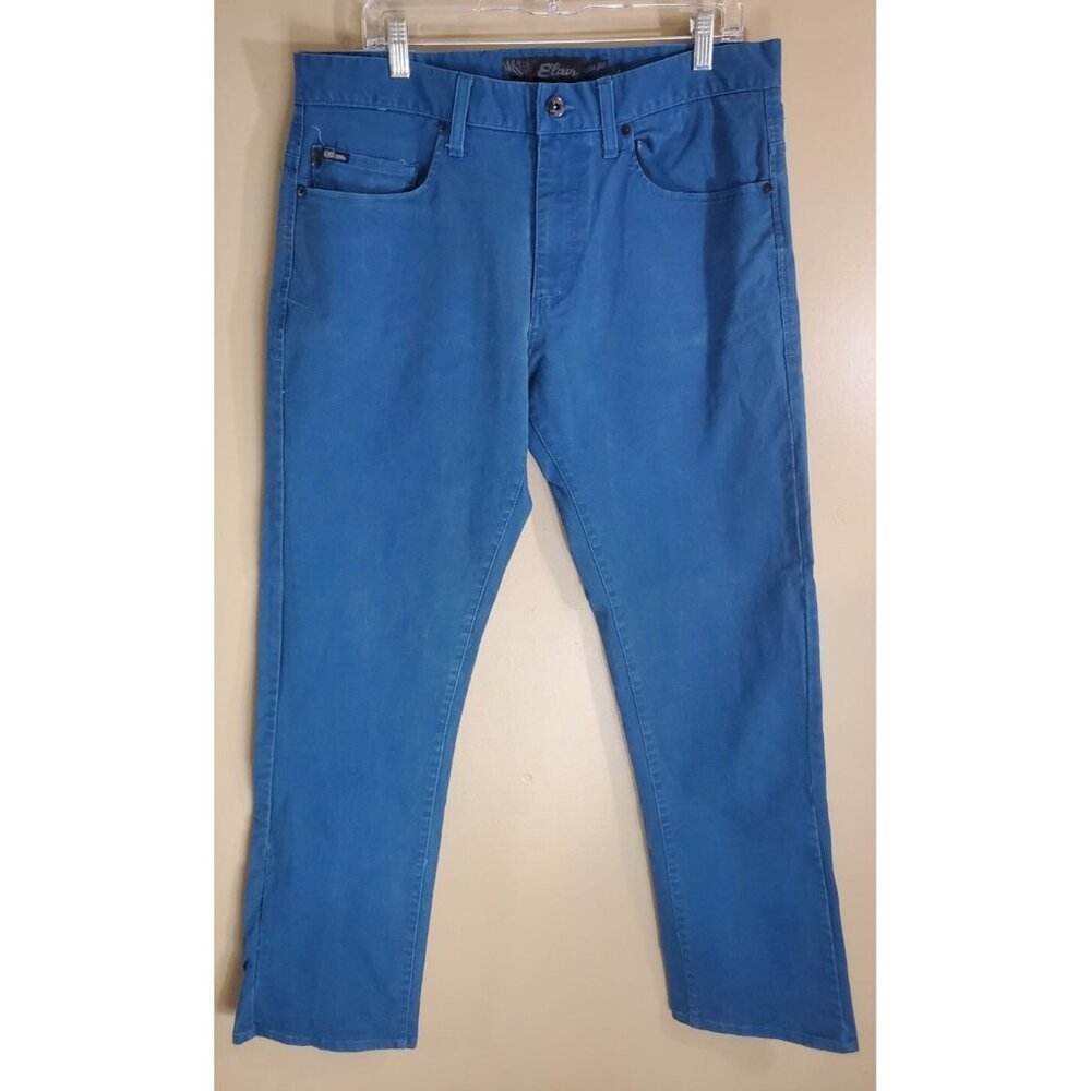 Elixir Blue Slim Fit Cotton Spandex Blue Denim Jeans Size W38 L32